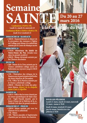 Semaine Sainte 2016